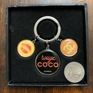 Chenel Key Chain or Bag Charm